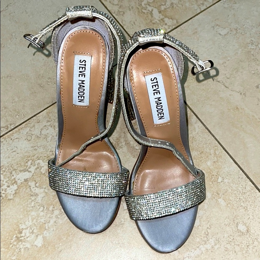Steve Madden Bejeweled Strap Sandals